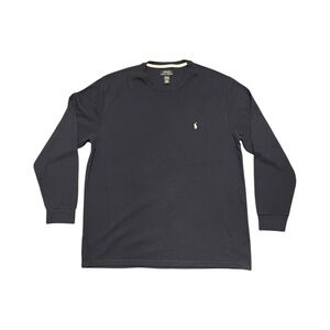 Polo waffle knit tee